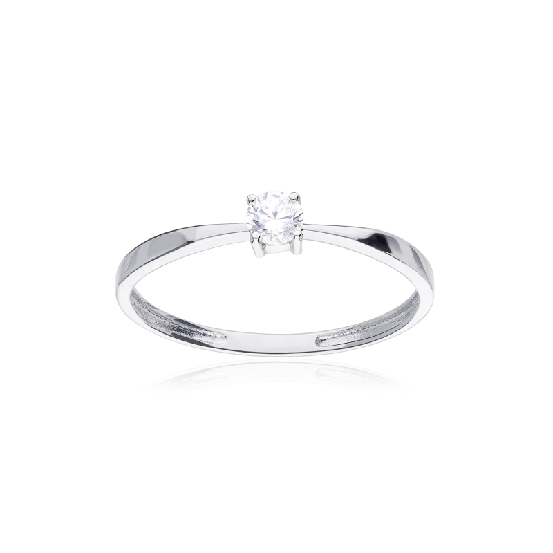 18K White Gold 'Cervino' Ring