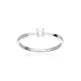 18K White Gold 'Cervino' Ring