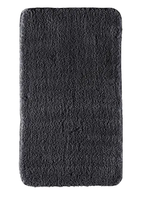 Bath Rug in Long Pile Anthracite