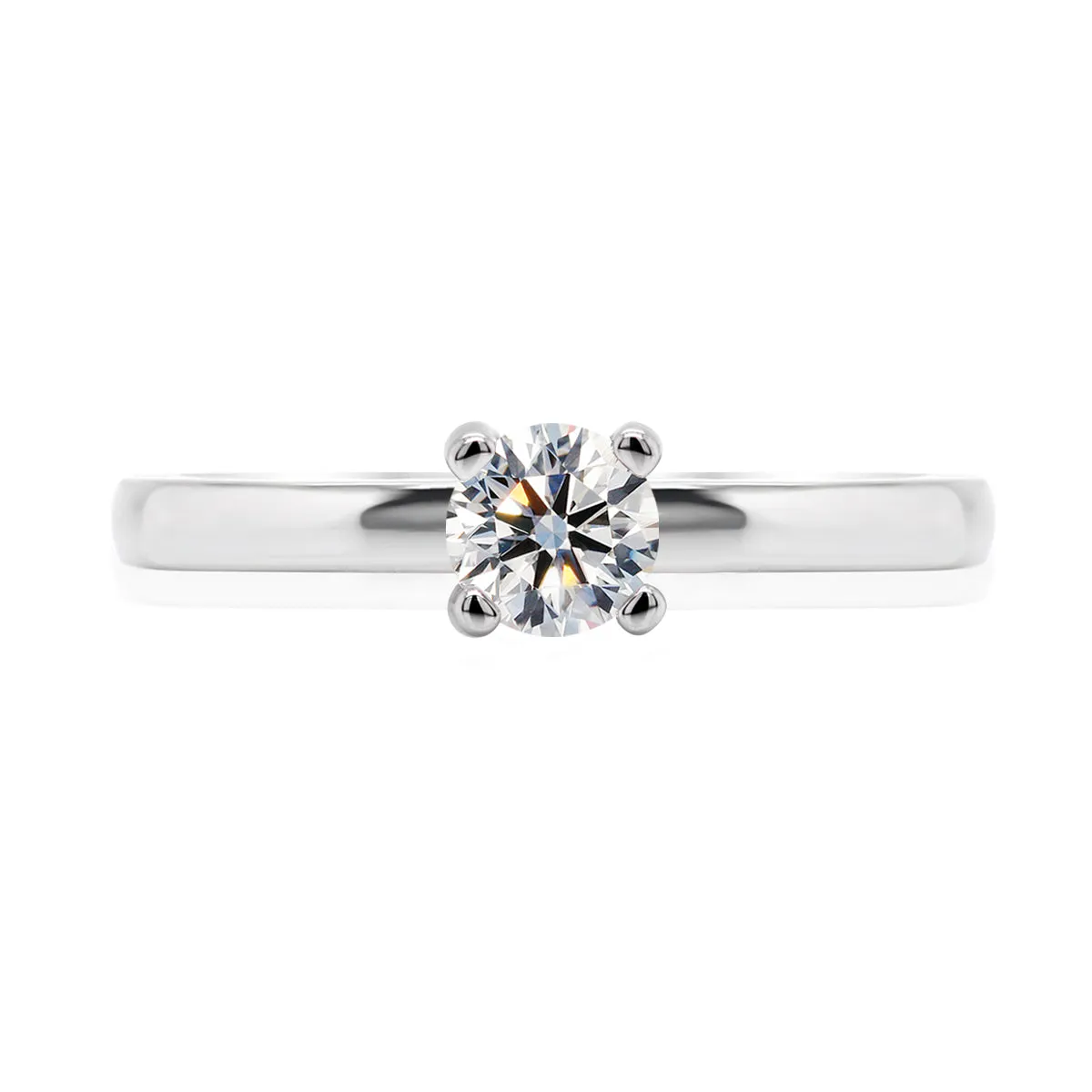 Nenna UTOPIA Engagement Ring - 18k White Gold - 0.50ct.