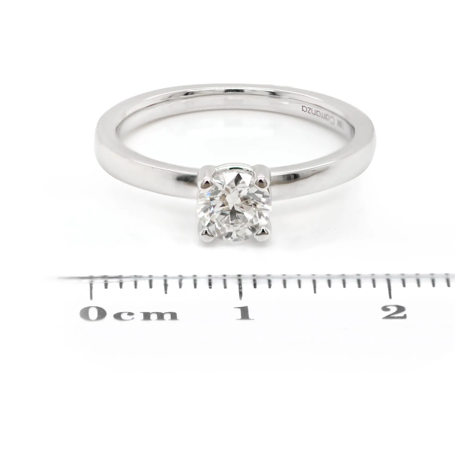 Nenna UTOPIA Engagement Ring - 18k White Gold - 0.50ct.