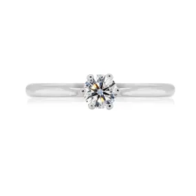 Venus & Mars XVII White 18k Gold Engagement Ring