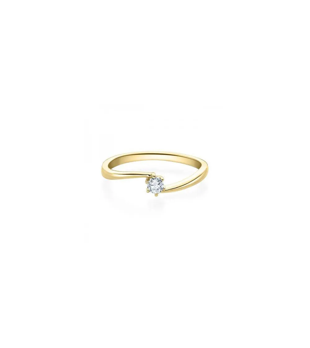 Rigil 0.10ct Yellow Gold Engagement Ring