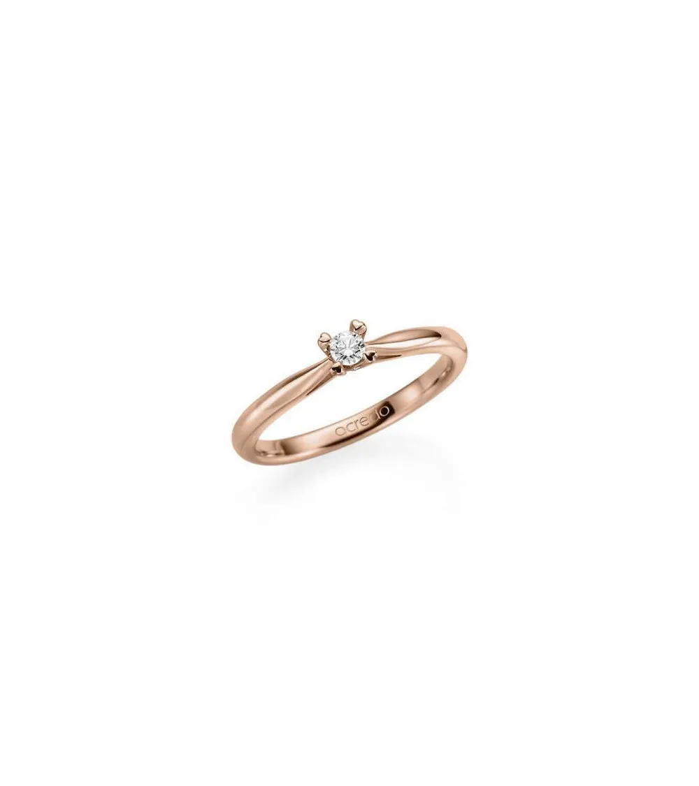 Sargas 0.10 l Rose Gold Engagement Ring