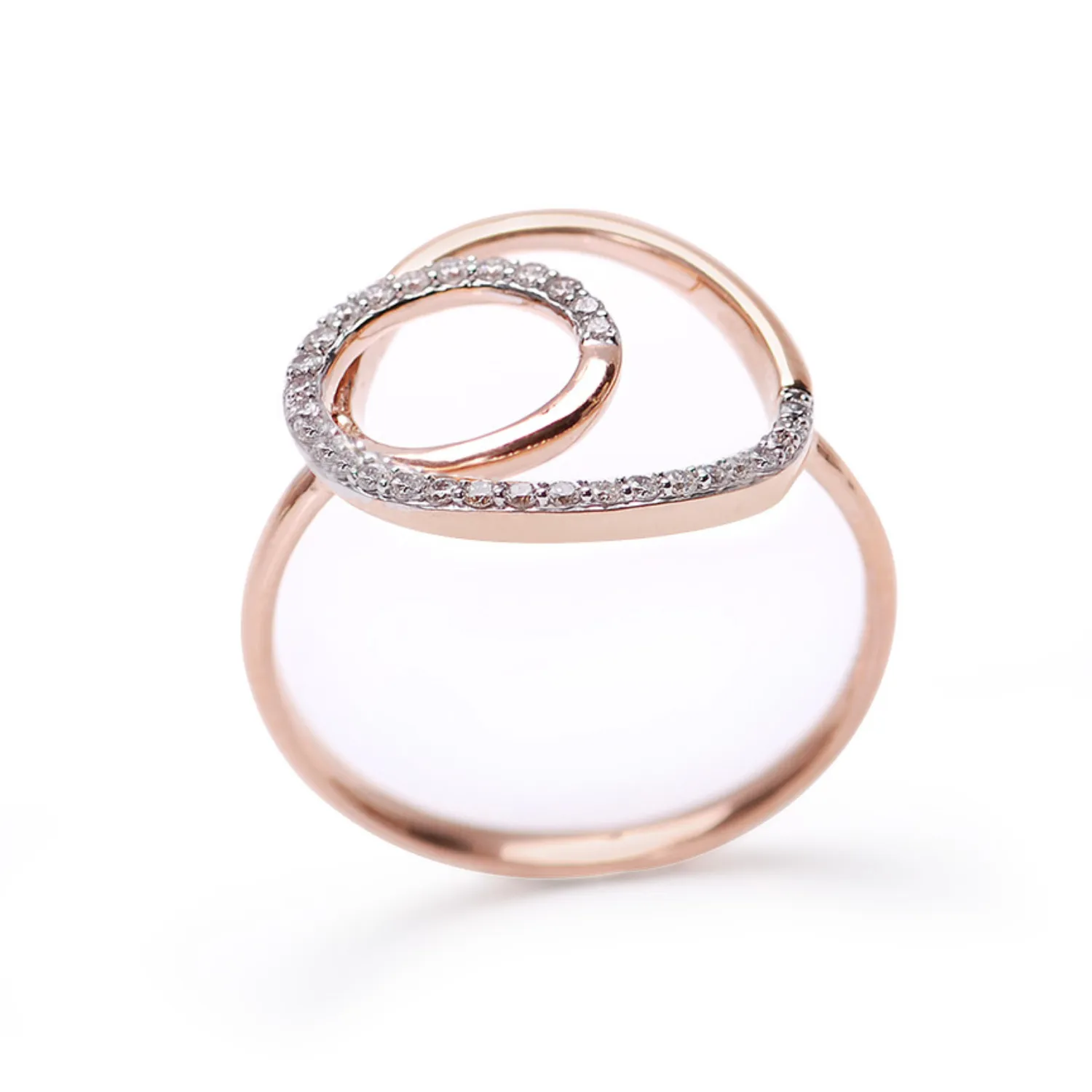 Rose Gold 18k Life Halo Ring