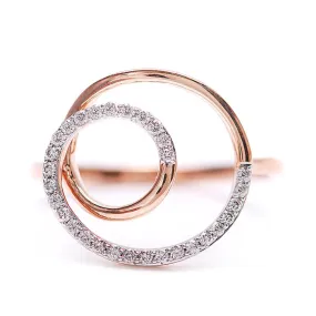 Rose Gold 18k Life Halo Ring