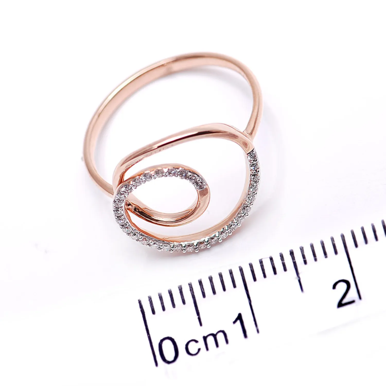 Rose Gold 18k Life Halo Ring