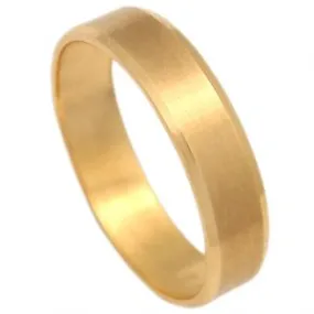 Yellow Gold 5mm Ring.