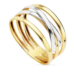 Two-Tone Gold Ring