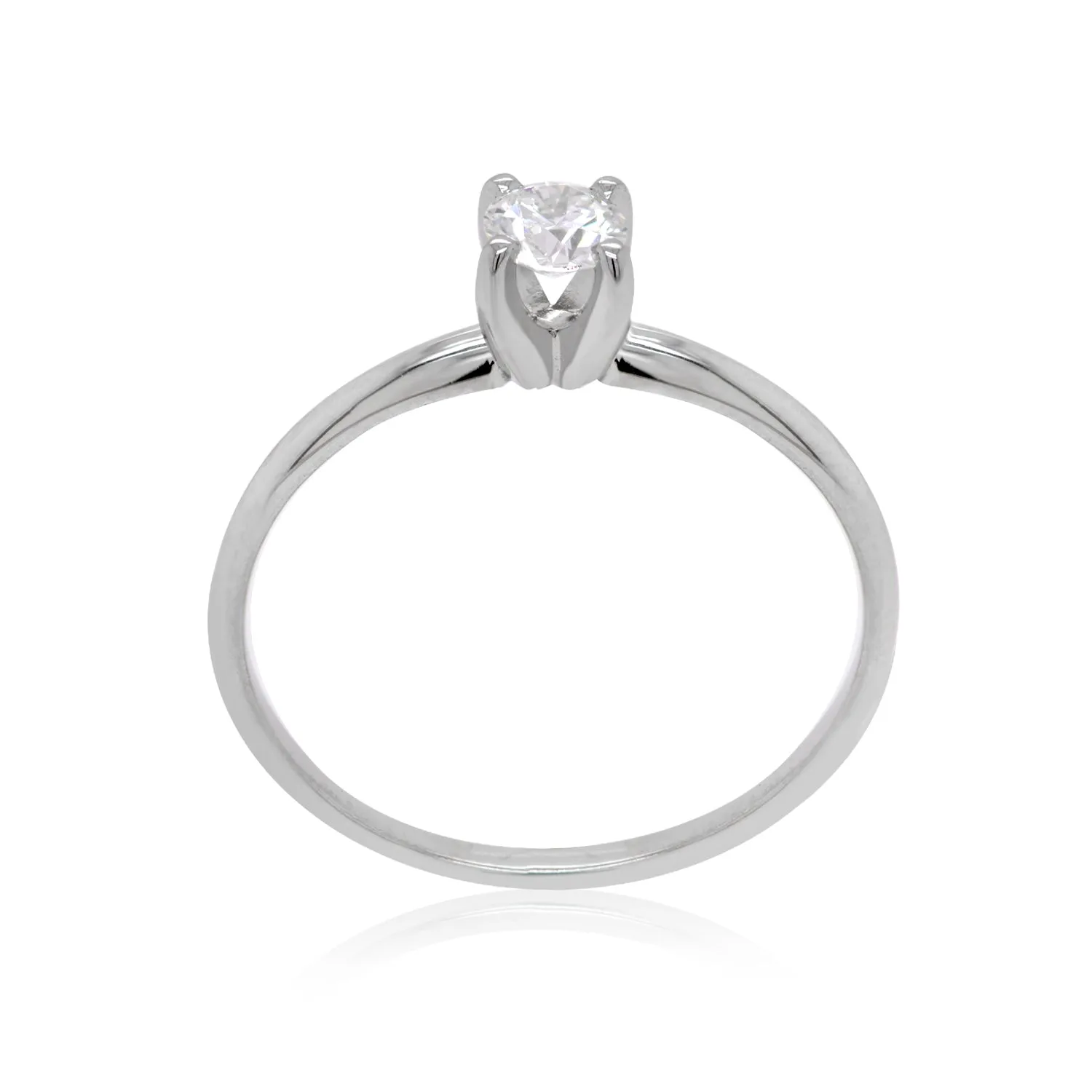 Antony White Gold 18k Promise Ring - 0.25ct Ideal