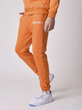 Basic embroidered logo jogger pants.