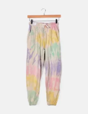 Bershka Tie Dye Jogger Pants