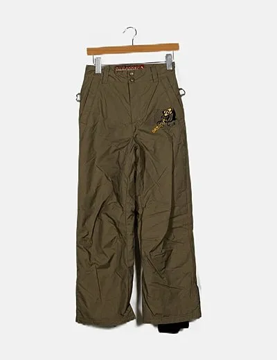 Brown Billabong Snow Pants