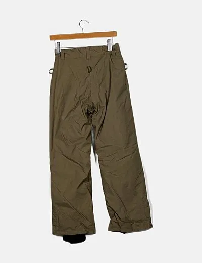 Brown Billabong Snow Pants