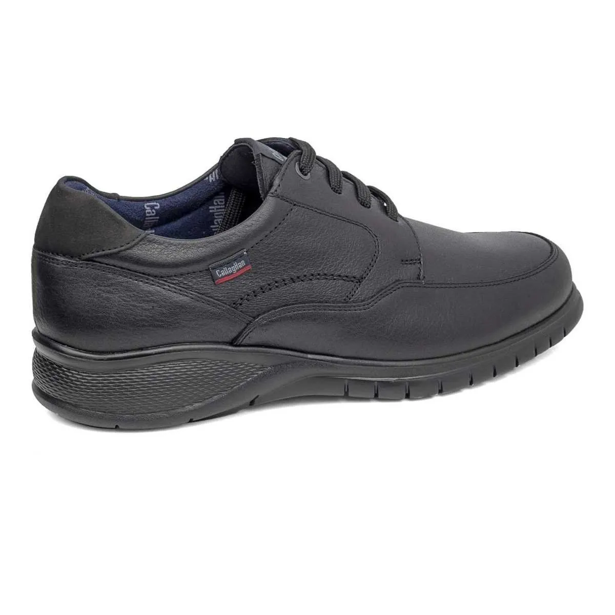 Black Men's Leather Shoes Callaghan 24219-39 (Sizes 39 to 45)