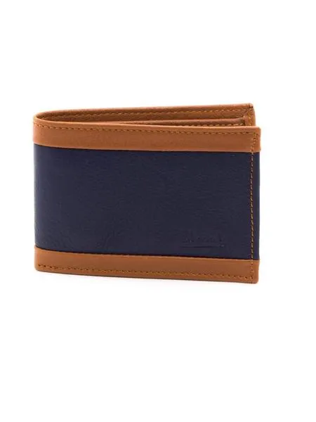 Blue Leather Wallet - Bles