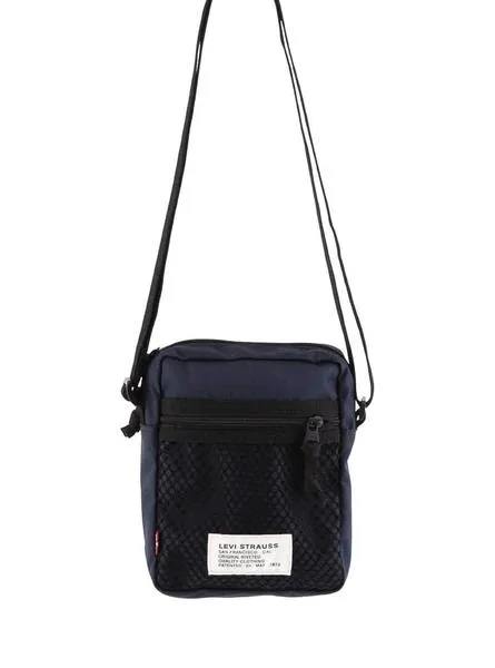 Navy Blue Levi's Men's Mesh Crossbody Bag