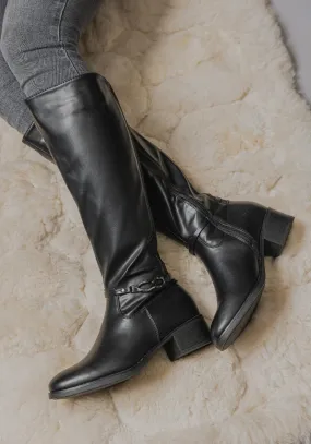 Beatrix Black Ankle Boots