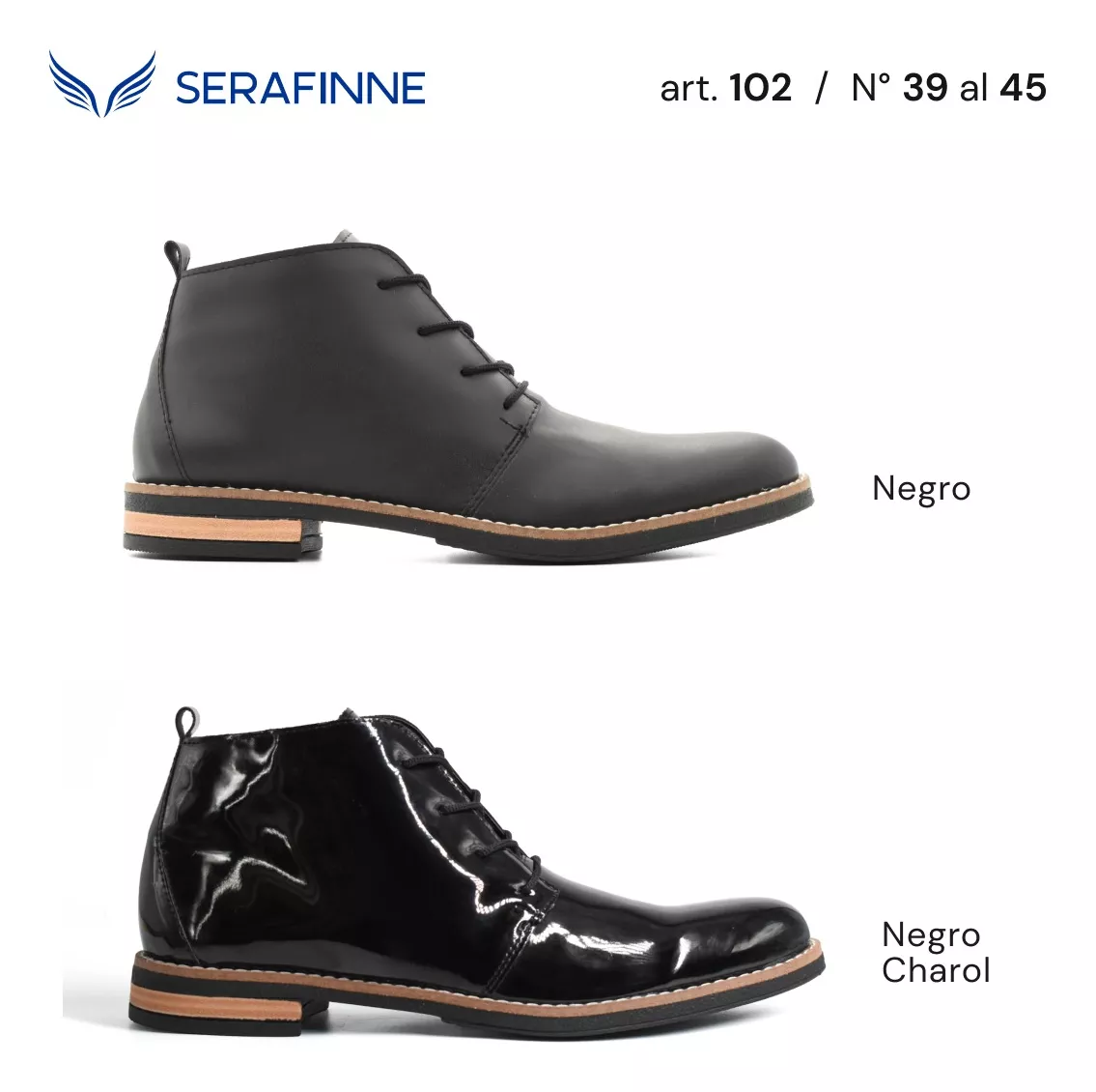 Serafinne 102 Men's Mid-Calf Combat Boots