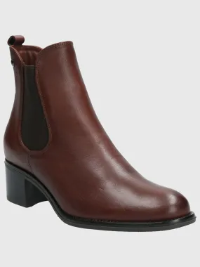 Women's Brown Leather Boots Dagmar.