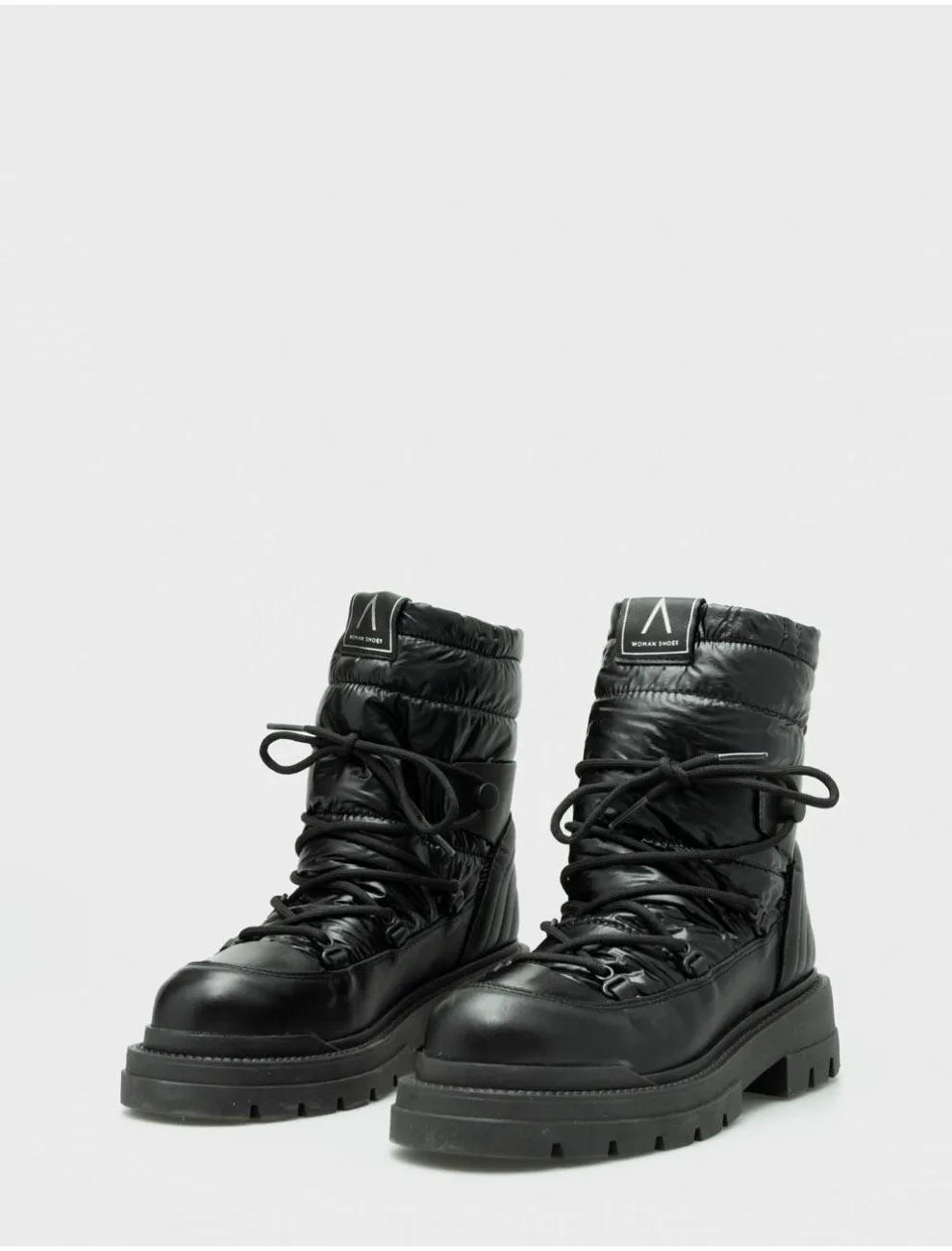 Alpe Gia 2605 Black Ankle Boots