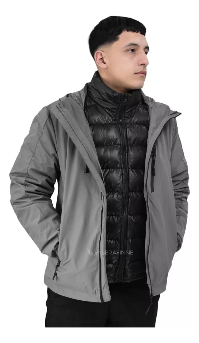 Waterproof Men's Detachable Snow 2 In 1 Jacket Hhp 6012