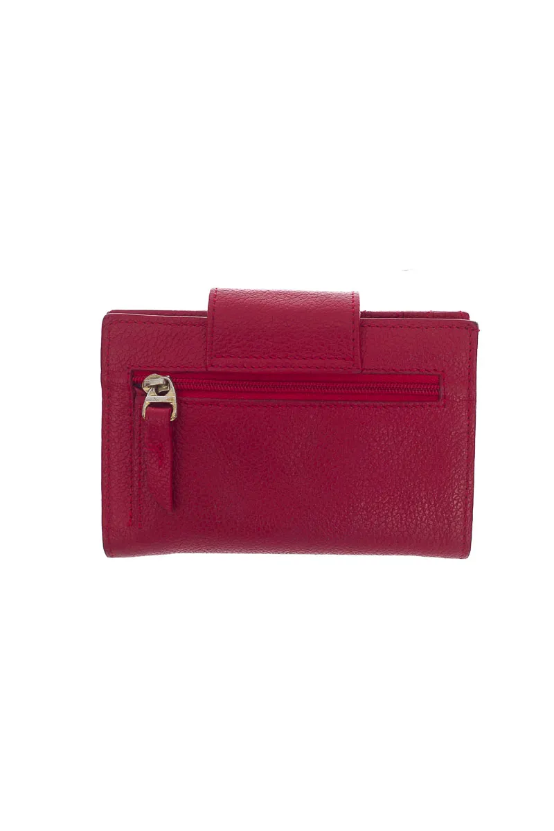 Red Wallet Bag Purse - Mussi