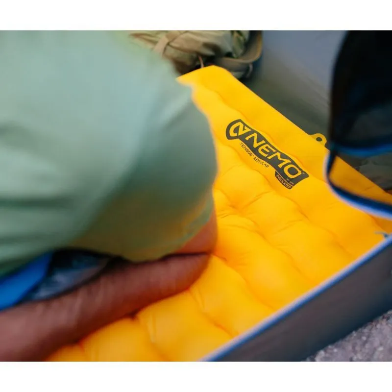 NEMO Tensor Insulated Regular Yellow Inflatable Mattress.