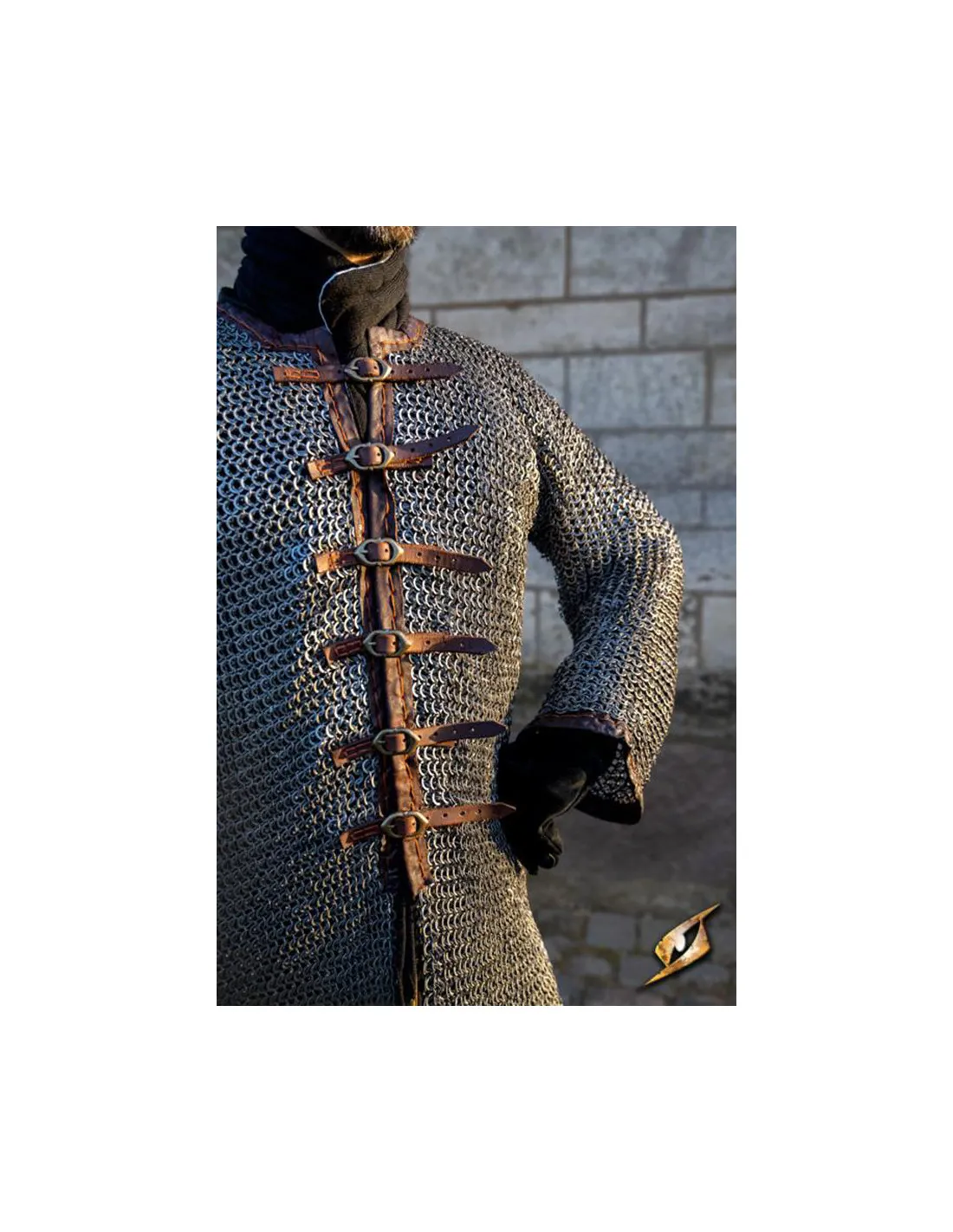 Captain of the Royal Court Chainmail, Natural Finish