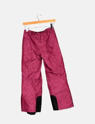 Crivit Pantalón rojo nieve