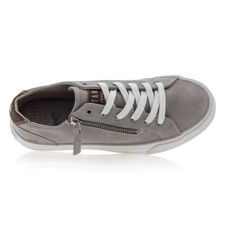 Gray women's athletic shoes / sneakers.