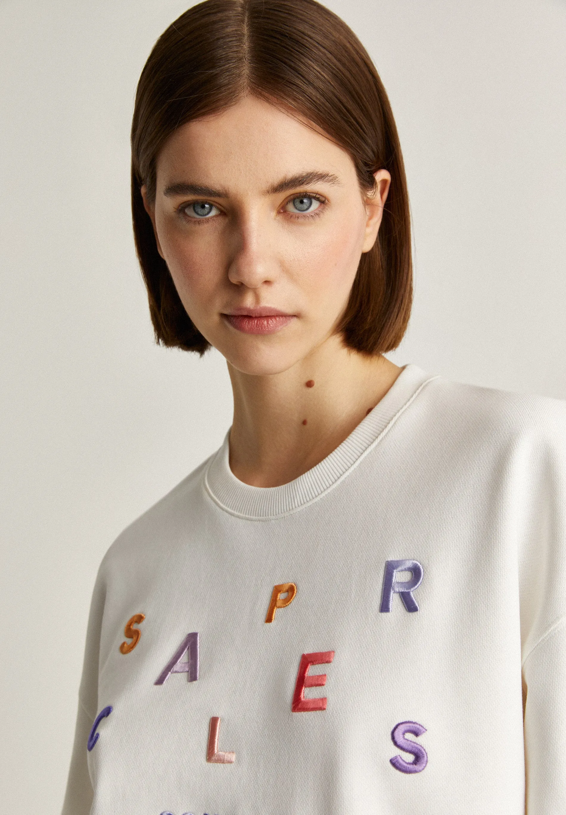 Embroidered Logo Sweatshirt