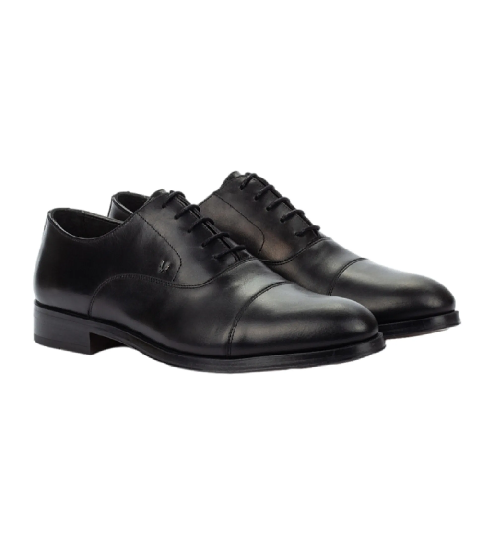 Empire 1492 Black Leather Shoe