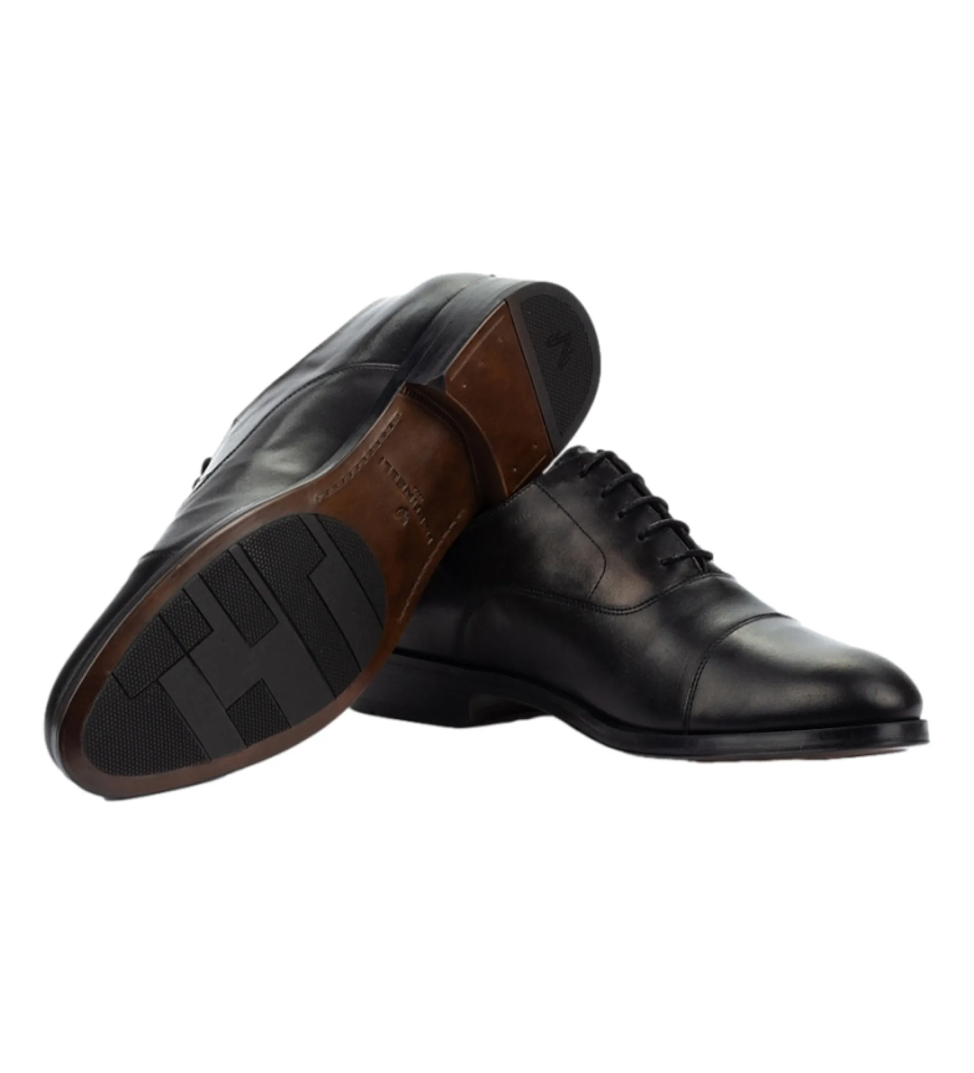 Empire 1492 Black Leather Shoe