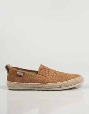 BAMBA 5200156 Leather Espadrilles in Cuero 82534