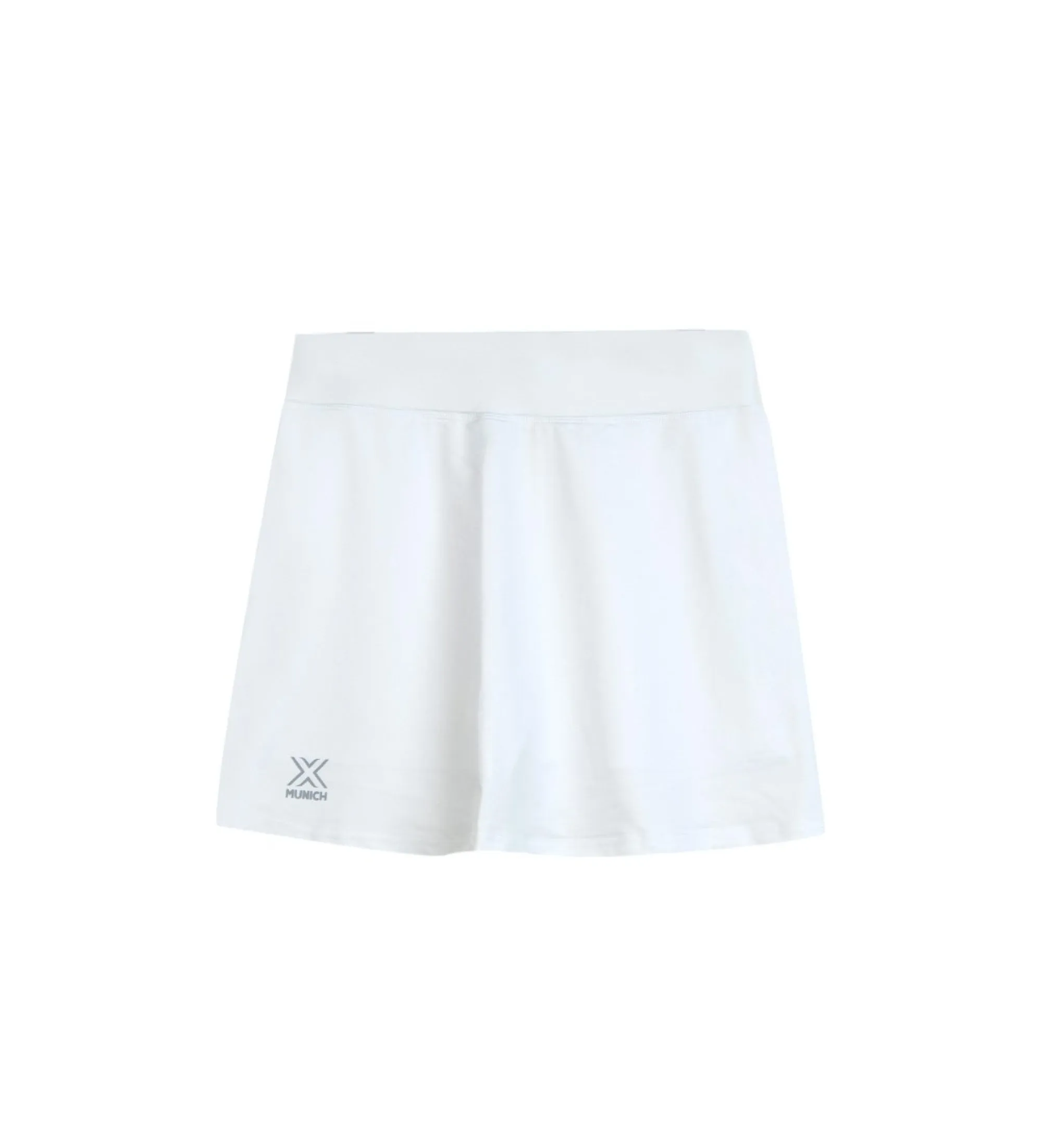 White Basic Pants Skirt