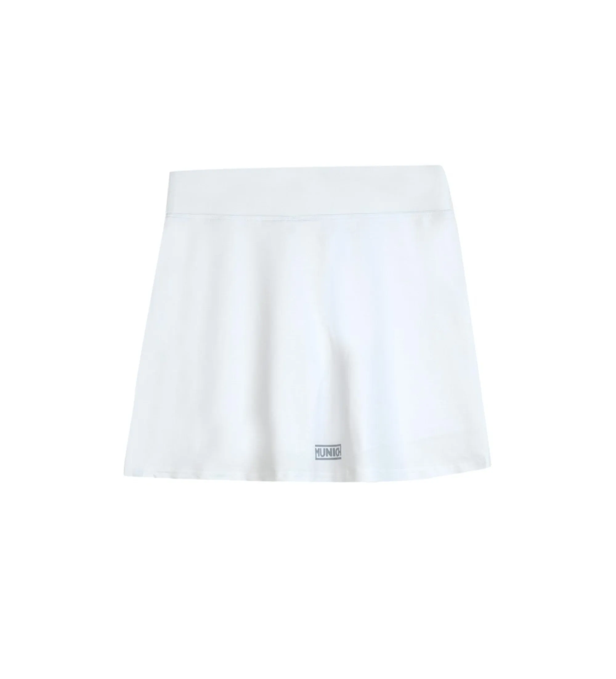 White Basic Pants Skirt