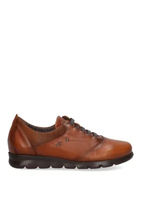 Fluchos Men's Leather Bluchers F0354 in Brown.