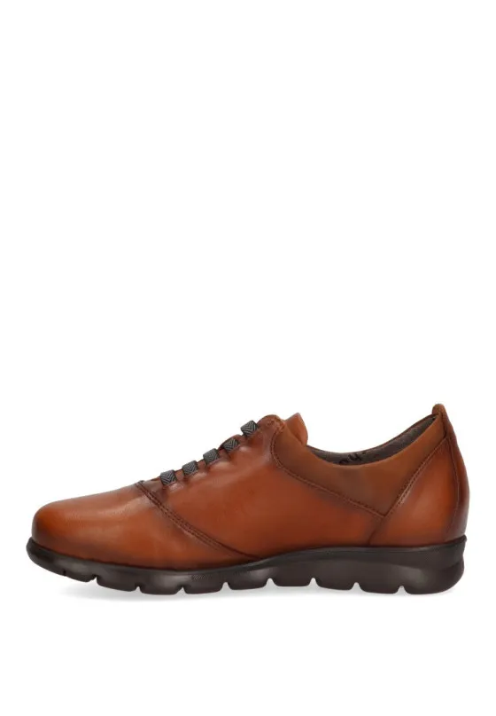 Fluchos Men's Leather Bluchers F0354 in Brown.