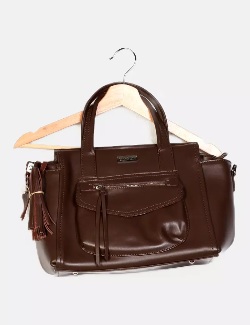 Georges Rech Brown Maxi Tote Bag