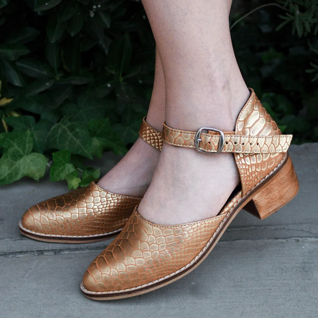 Golden Leather Paris Shoes