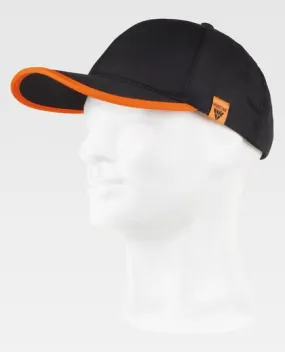 Black Hood Combined with High Visibility Orange