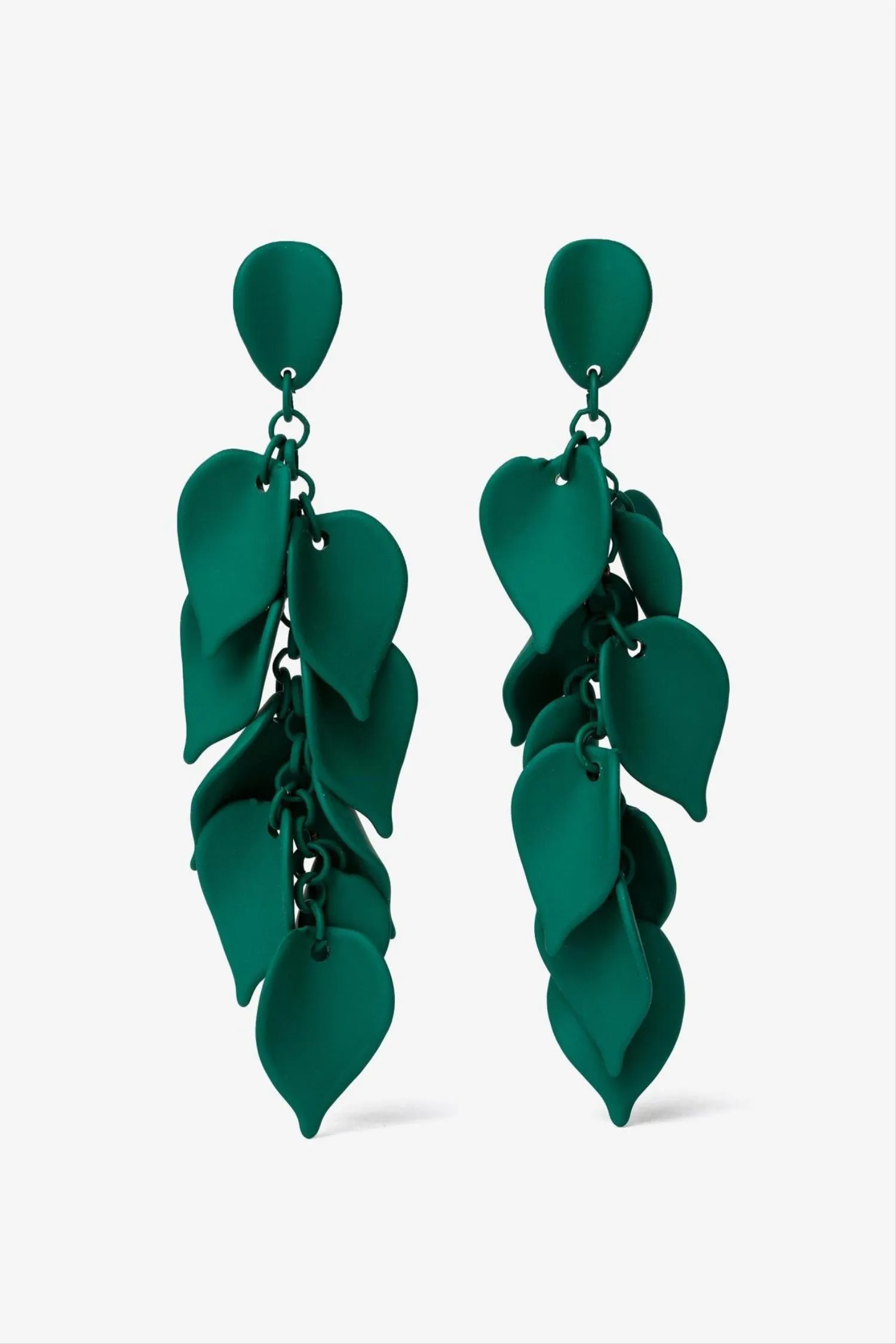 Green Vilanova Climbing Earrings