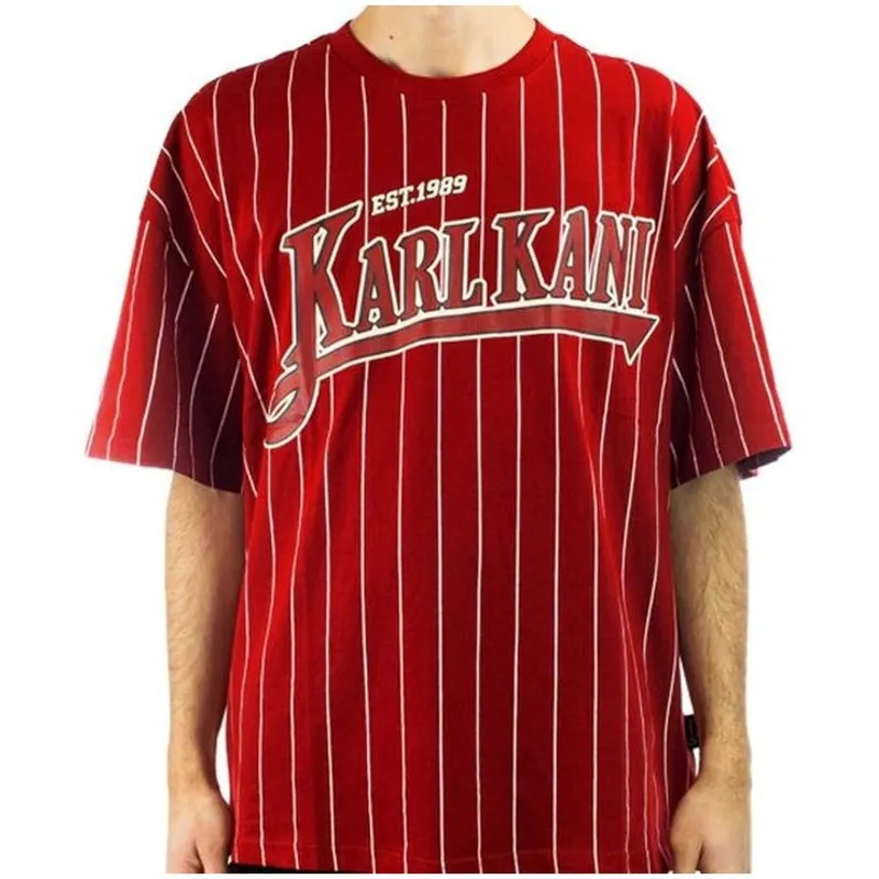 Karl Kani Boxy Pinstripe Tee for Trekking