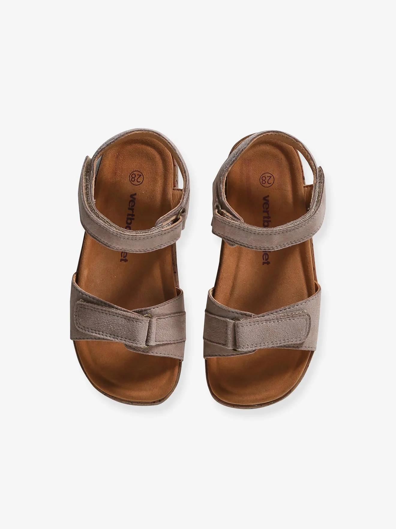 Kids' Leather Velcro Strap Sandals