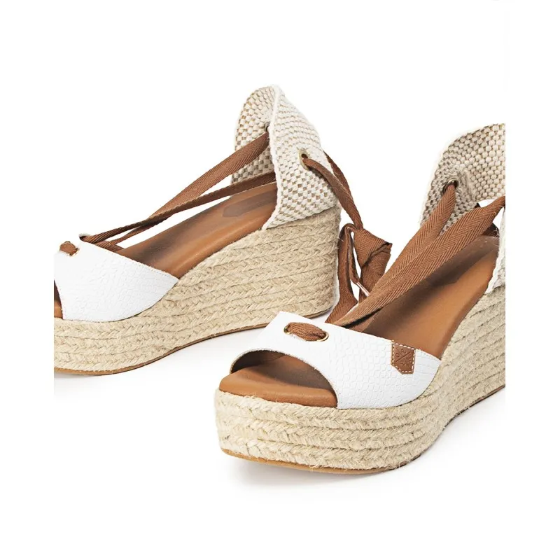 Low wedge Valdes snake white