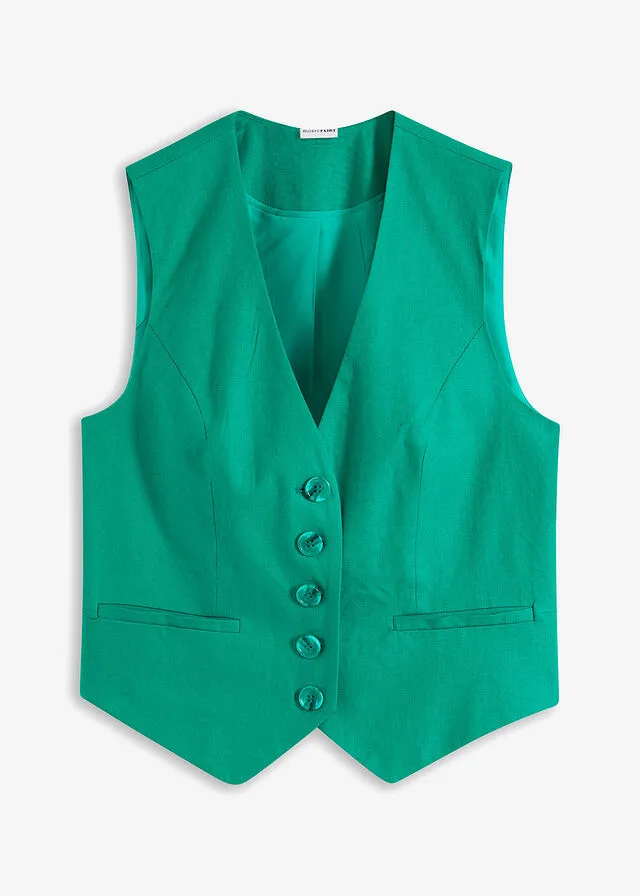 Mint Green Vest