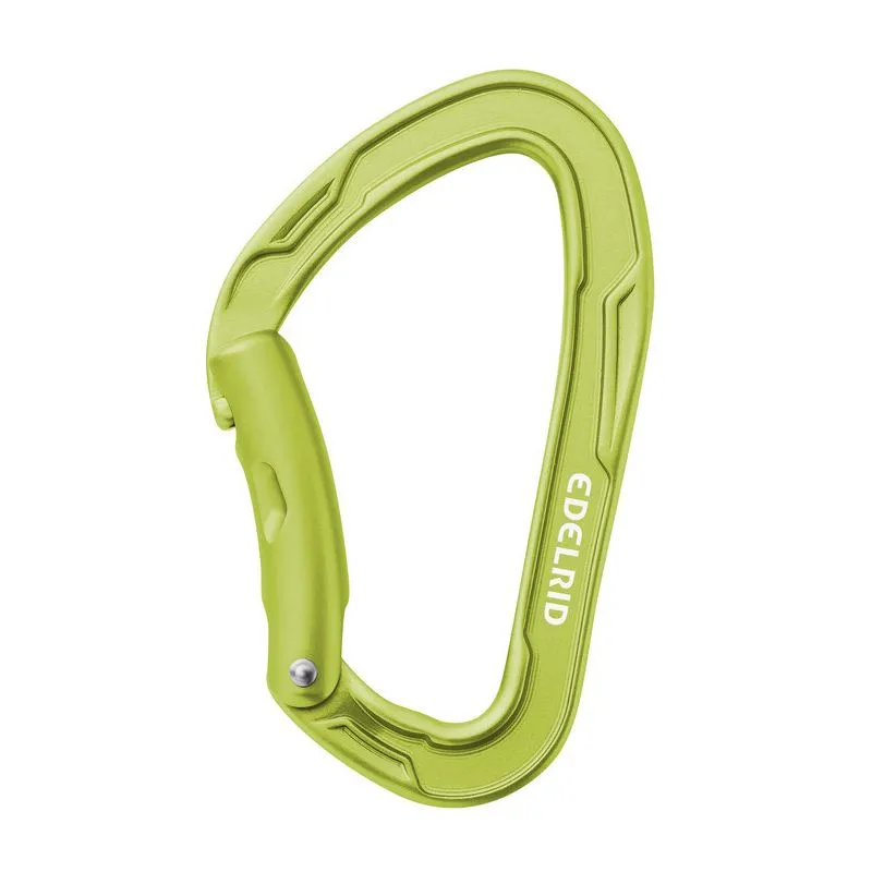 Edelrid Mission Bent Full-Finger Carabiner (Oasis)