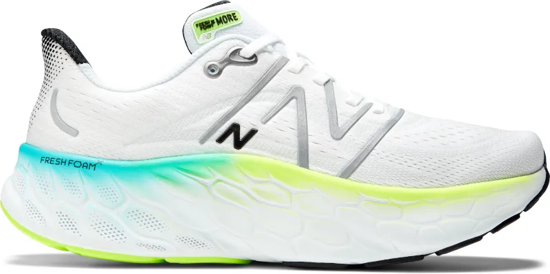 New Balance Fresh Foam More V4 White Men's Running Shoes