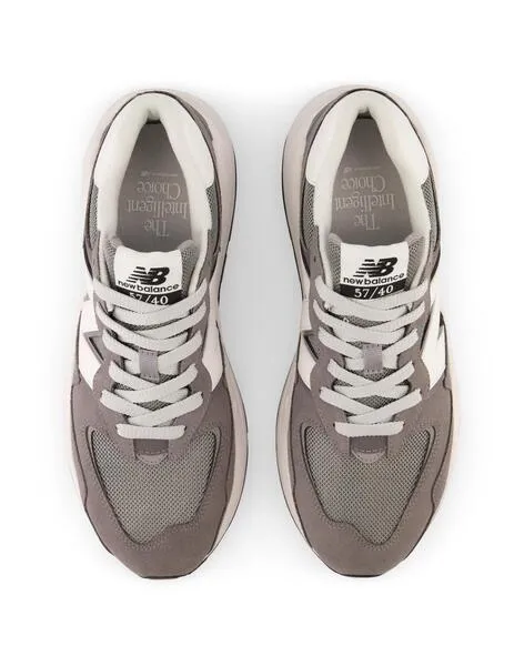 New Balance M5740VPB Gray Unisex Sneakers.